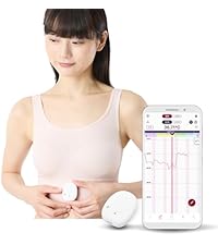基礎体温計「わたしの温度 つけて寝るだけ」本体＆専用ブラセット 杢グレー M Amazon.co.jp: 【つけて寝るだけ】 わたしの温度 婦人 基礎 妊活